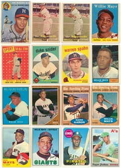 1952-1974 Topps Hall of Famers Collection (155) 